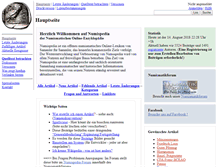 Tablet Screenshot of numispedia.de